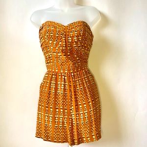 Charlie Jade Strapless Romper